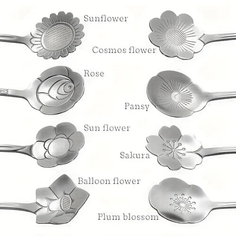 Flower Tea Spoon